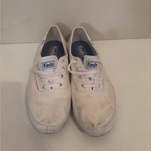 Keds Women’s Classic Canvas Sneakers in White